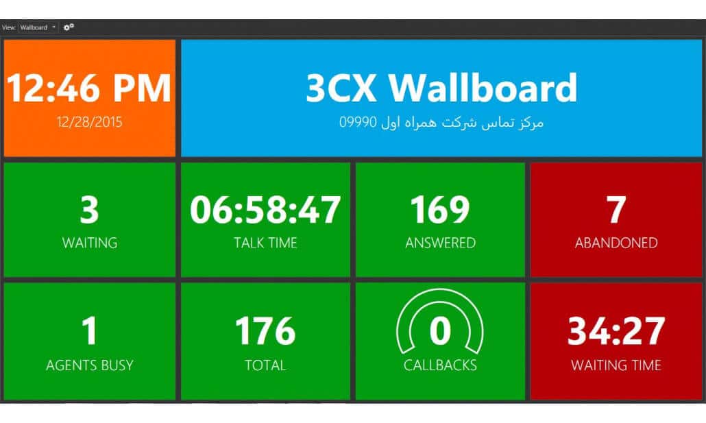 3CX Wallboard